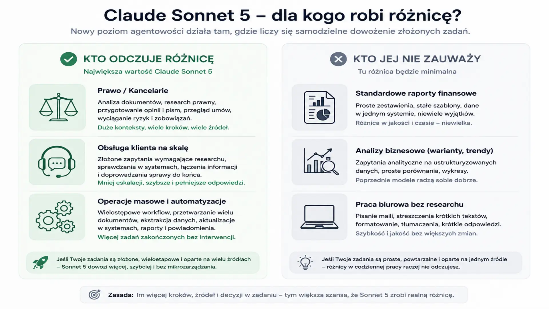 Claude Sonnet 5 to narzędzie AI, które znacząco usprawnia pracę w przypadku skomplikowanych, wieloetapowych zadań…